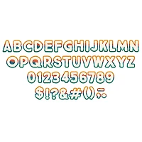 Eureka Adventurer Deco Letters Set