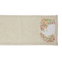 DII® 70" Spring Meadow Embroidered Table Runner