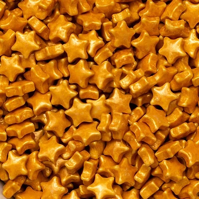 AC Food Crafting Star Bulk Pearlized Pressed Candy Sprinkles, 25lb.
