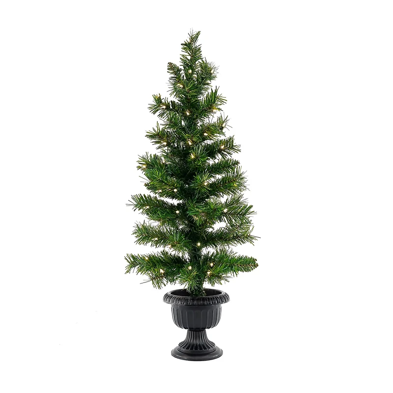 3ft. Pre-Lit Artificial Christmas Trees & Wreath Set
