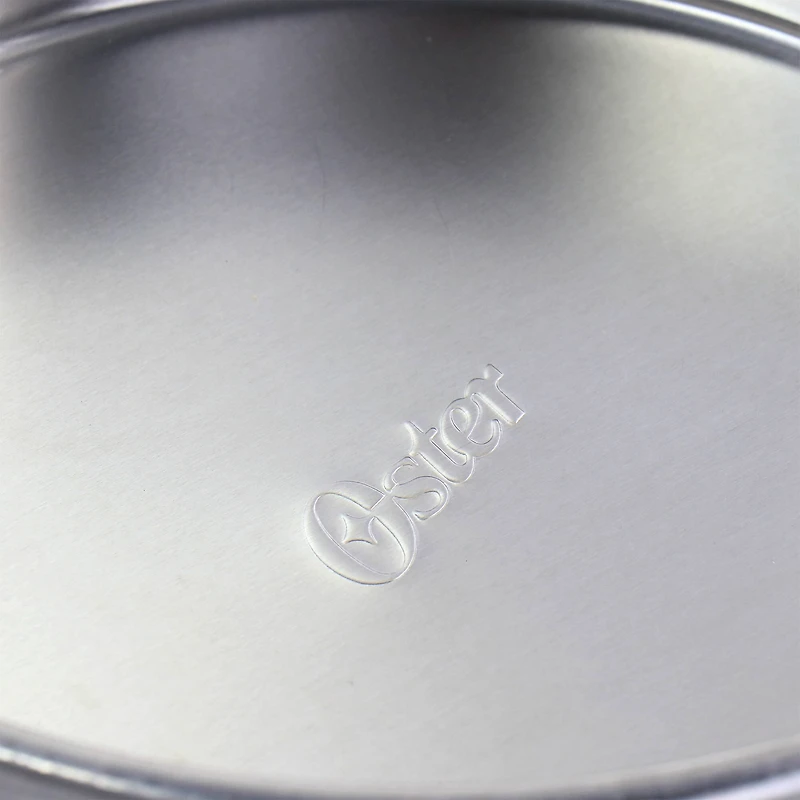 Oster Baker's Glee 9" Silver Aluminum Round Cake Pan