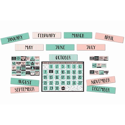 Eureka® Simply Sassy Calendar Bulletin Board Set