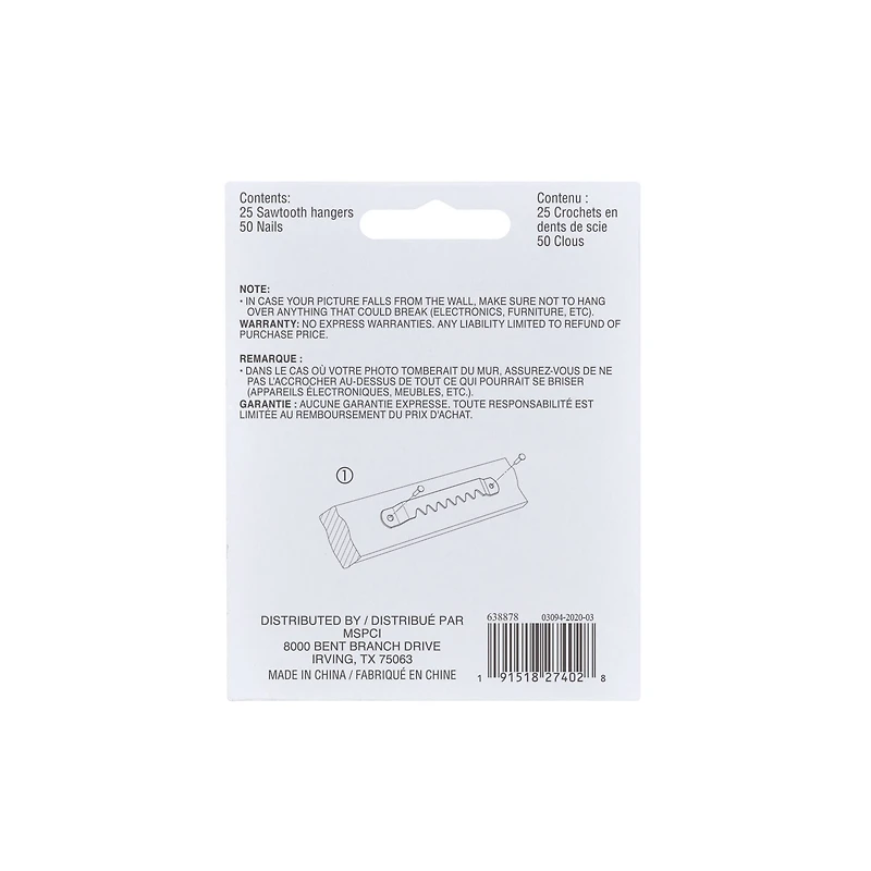 Large Sawtooth Hanger Value Pack by Studio Décor®