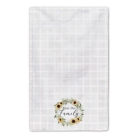 Wreath with Sunflowers 16" x 25" Towel Set