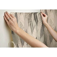 Roommates Fern & Feathers Peel & Stick Wallpaper