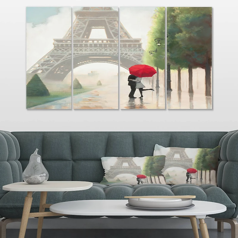 Designart - Paris Romance Couples III