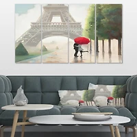Designart - Paris Romance Couples III