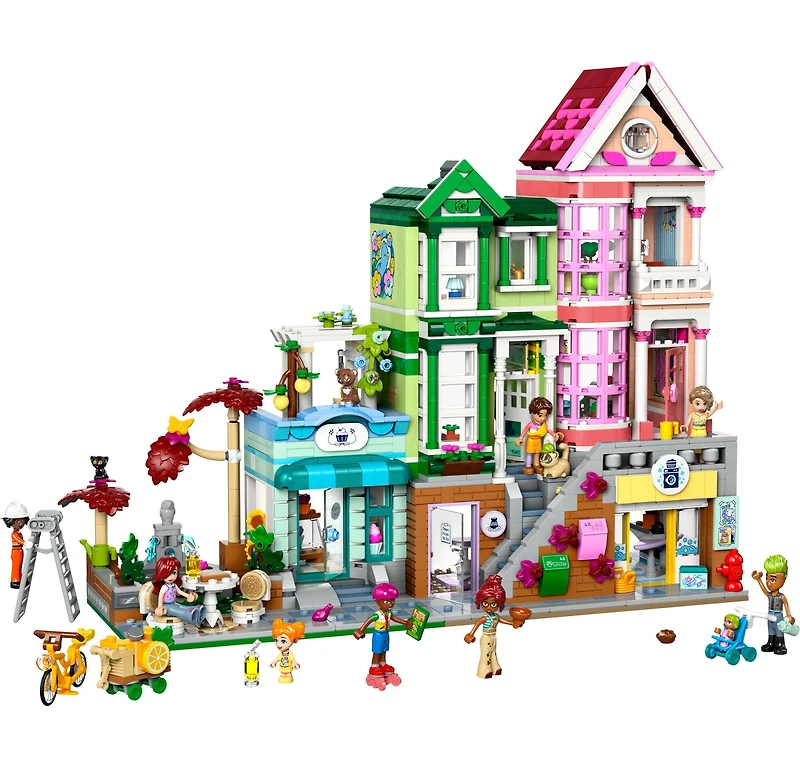 LEGO® Friends Heartlake City Apartments and Stores Model Kit 42670