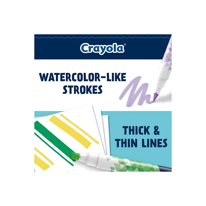 Crayola® Dual-Ended Doodle Markers, 12ct.