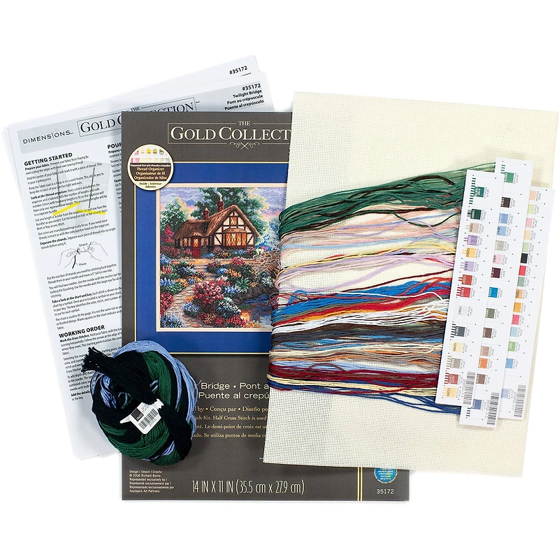 Dimensions® Twilight Bridge Counted Cross Stitch Kit