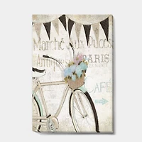Designart - French Bicycle Flea Market I