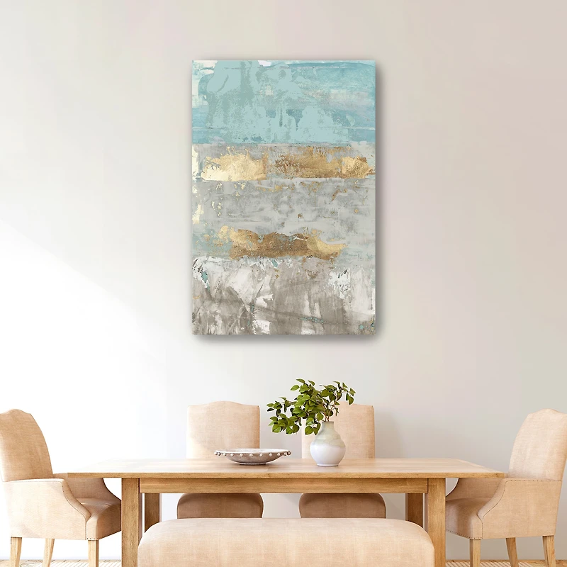 Blue Gold I Canvas Giclee