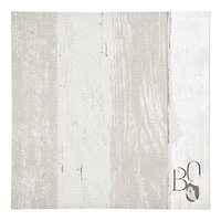 Boo Faux Wood 10" x 10" Cotton Twill Napkin