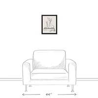 Sage Books Black Framed Canvas Wall Art