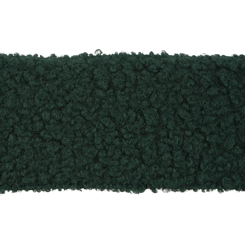 2.5" x 9ft. Green Wired Sherpa Ribbon by Celebrate It®