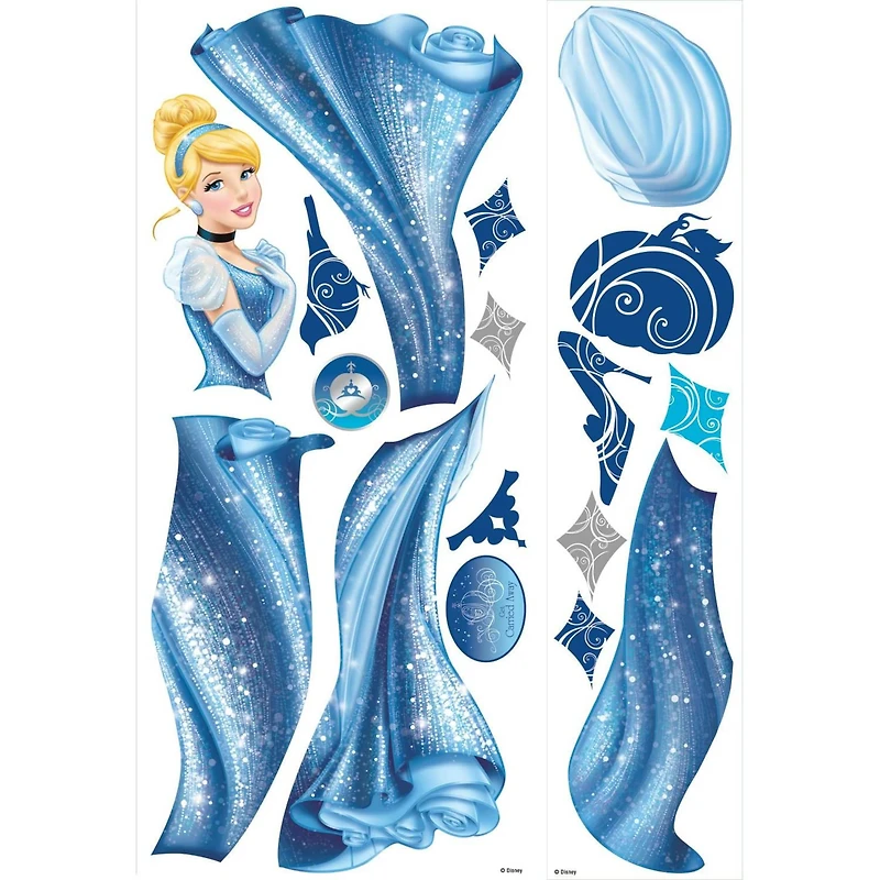 RoomMates Disney® Cinderella Glamour Giant Wall Decal