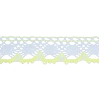 1.8" Yellow Scallop Crochet Trim by Celebrate It®