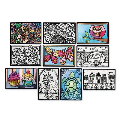 S&S® Worldwide 4" x 6" Velvet Art Poster, 100ct.