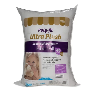 Poly-Fil® Ultra Plush Fiber Fill, 40oz.