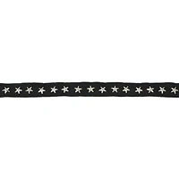 3/4" Black & Silver Star Studded Trim by Celebrate It® Fashion Mode
