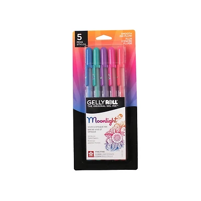 Gelly Roll® Moonlight® 06 Fine Point Gel Pen 5 Color Set, Dusk