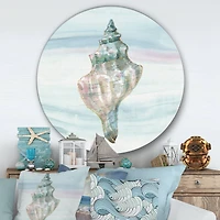 Designart - Ocean Metallic Conch
