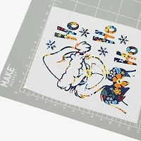 Floral Pattern Permanent Vinyl by Make Market®