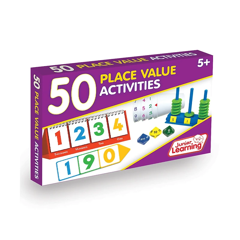 Junior Learning® 50 Place Value Activities Learning Set