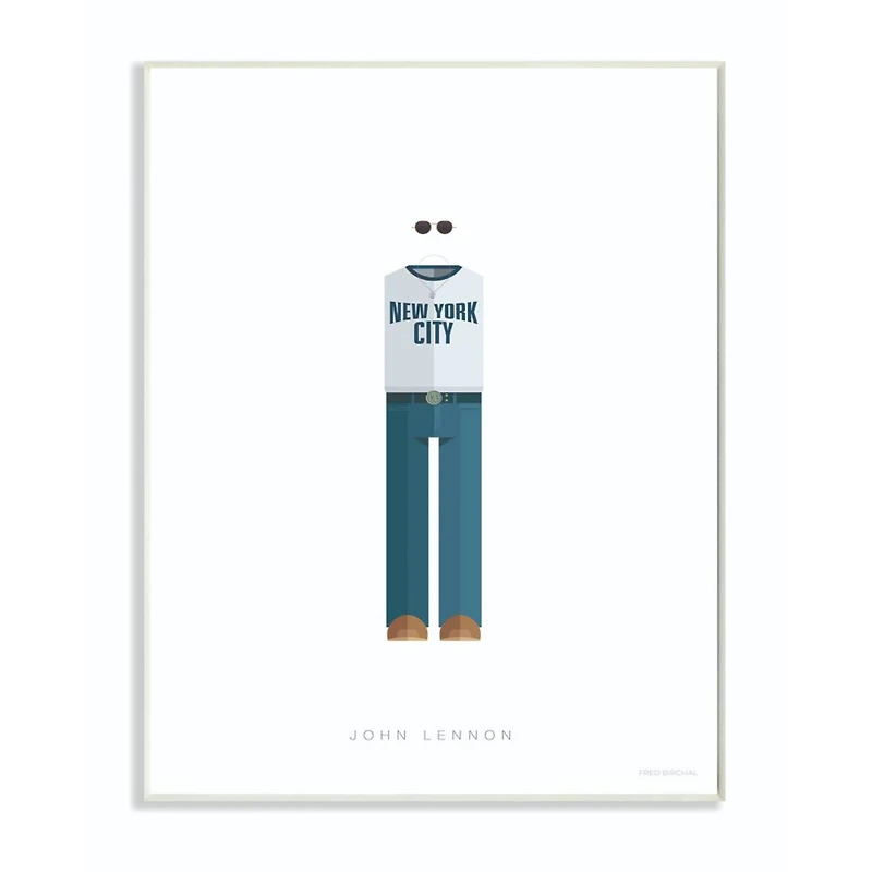 Stupell Industries John Lennon Fashion Design Wall Art