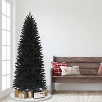 6.5ft. Unlit Black Fraser Fir Artificial Christmas Tree