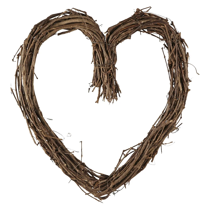 8 Pack: 12" Grapevine Heart Wreath by Ashland®