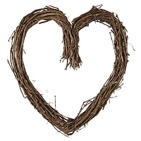 8 Pack: 12" Grapevine Heart Wreath by Ashland®