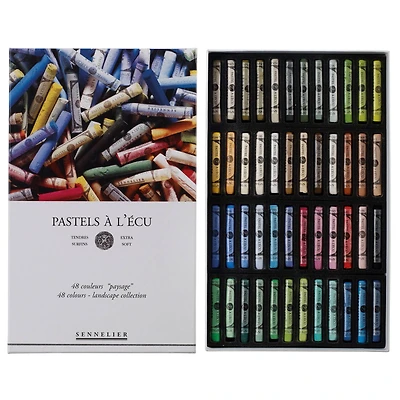 Sennelier Extra-Soft Landscape 48 Color Pastel Full Stick Set