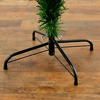 5ft. Fiber Optic Warm White LED Lights Pine Artificial Christmas Tree