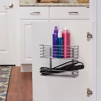 Household Essentials 2-Tier Door Mount Cabinet Organizer