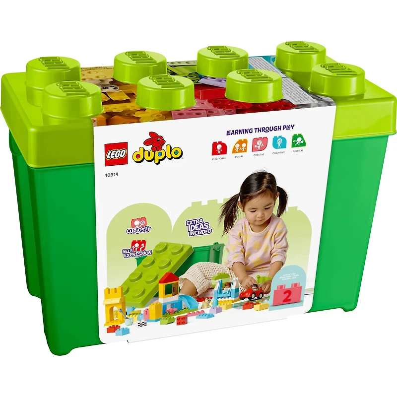 LEGO® DUPLO® Classic Deluxe Brick Box 10914 Building Toy (85 Pieces)