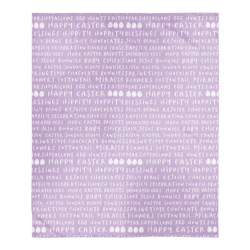Easter Stuff Blanket 50" x 60" Sherpa Fleece Blanket