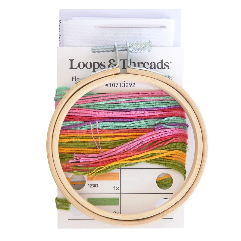 Paw Embroidery Kit by Loops & Threads®