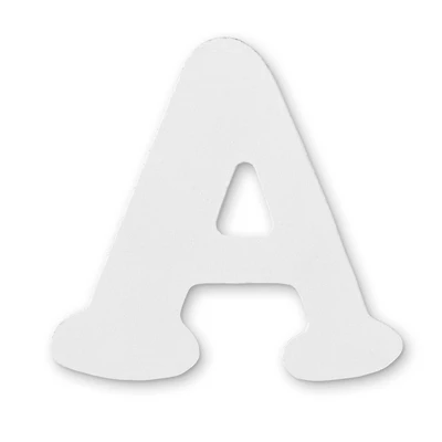 2.5" White MDF Letter by Make Market