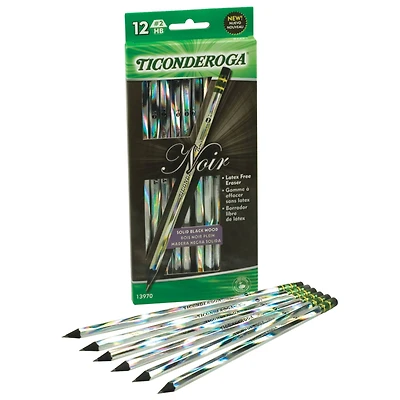 Dixon® Ticonderoga® Noir No.2 Pencil Set