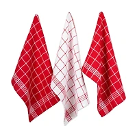 DII® J&M Waffle Weave Dishtowel & Dishcloth Set