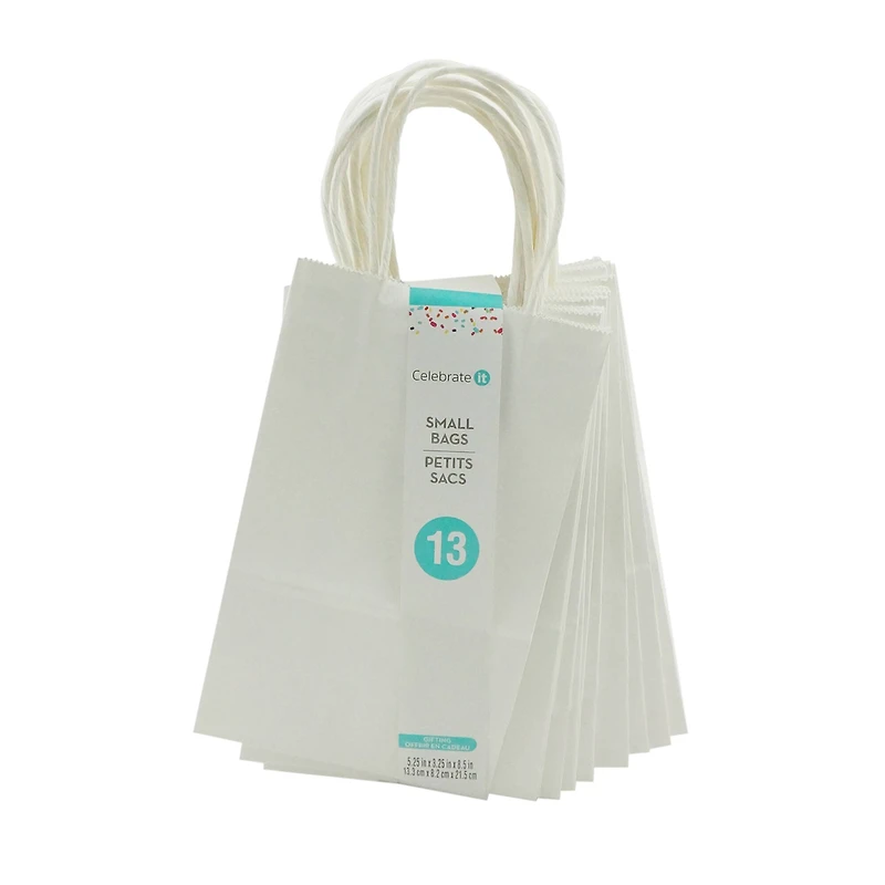 White Small Gifting Bags by Celebrate It™