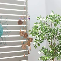 36" Brass Metal Sun in Splendor Eclectic Windchime