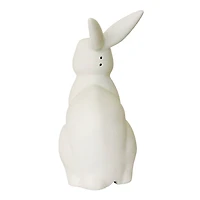 Simple Designs Porcelain Bunny Rabbit Shaped Animal Light Table Lamp