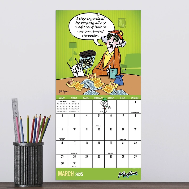 TF Publishing 2025 Maxine Mini Calendar