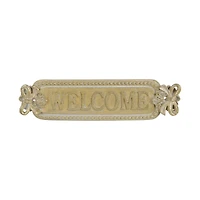 10" x 3" Gold Welcome Wall Décor by Ashland®