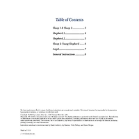 Leisure Arts® The Shepherds Heirloom Nativity Book 3