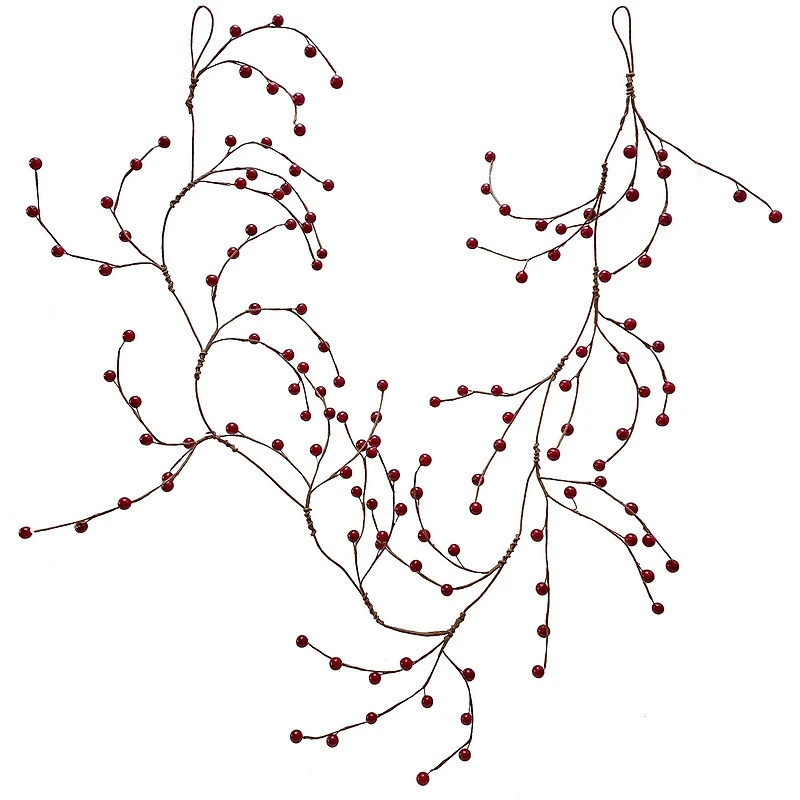 5ft. Red Berry Coiled Garland by Ashland®