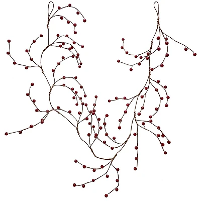 5ft. Red Berry Coiled Garland by Ashland®