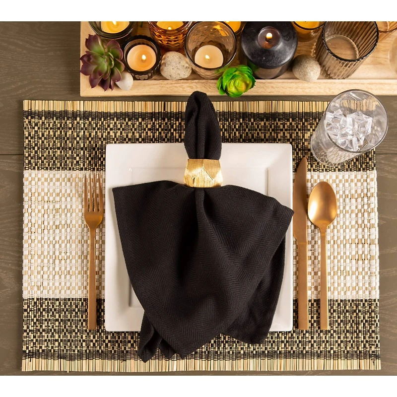 DII® Urban Oasis Reed Placemat Set, 6ct.